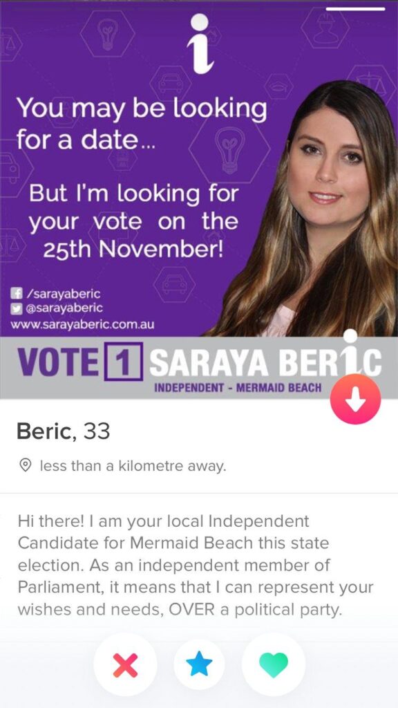 You may be looking for a date, but I'm looking for your vote