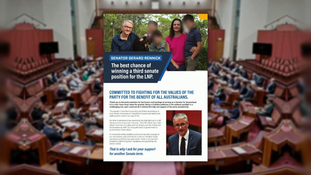 2023 Senate brochure, A4 C-fold flyer