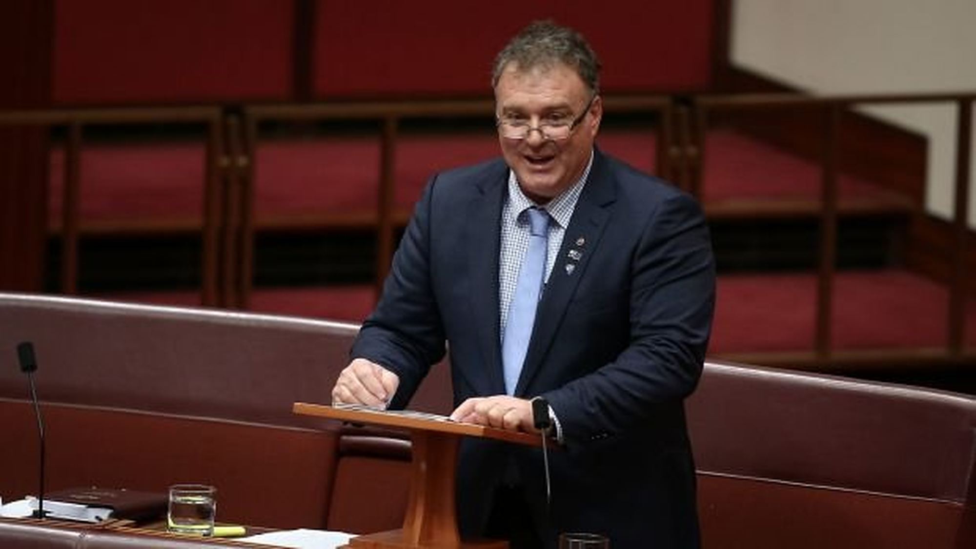 Senator Rod Culleton speaking in the Senate